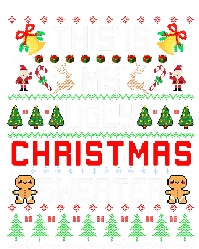 This Is My Ugly Sweater Funny Christmas Long Sleeve Pajama Set