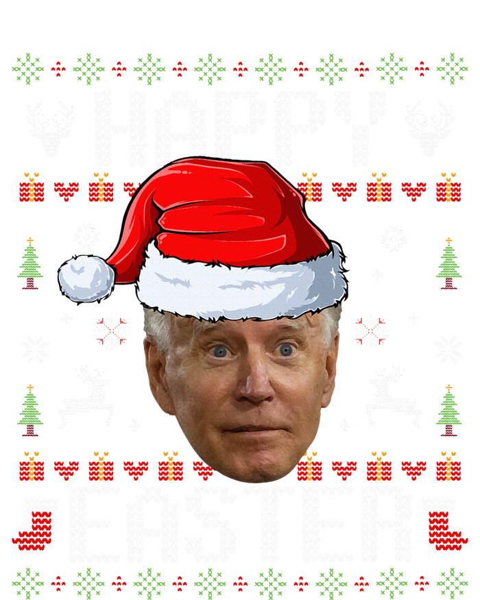 Funny Joe Biden Happy Easter Funny Ugly Christmas Sweater Short Acrylic Beanie