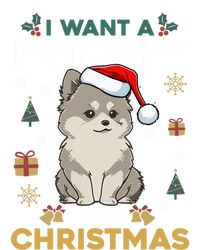 I Want A Pomsky For Christmas Cute Dog Lover Pajamas Family Gift Poster