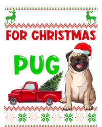 I Want A Pug For Christmas Ugly Sweater Dog Xmas Outfit Great Gift Kids Tie-Dye T-Shirt