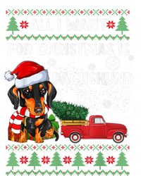 I Want For Christmas Is Dachshund Ugly Christmas Sweater Pet Gift T-Shirt