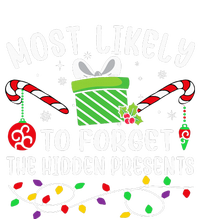 Most Likely To Forget The Hidden Presents Funny Christmas Performance Long Sleeve Polo