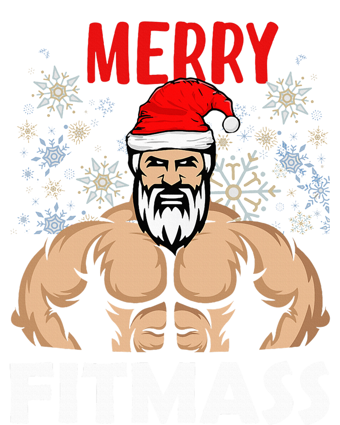 Merry Fitmas and Happy New Year  Santa Lifting Christmas  Long Sleeve Shirt