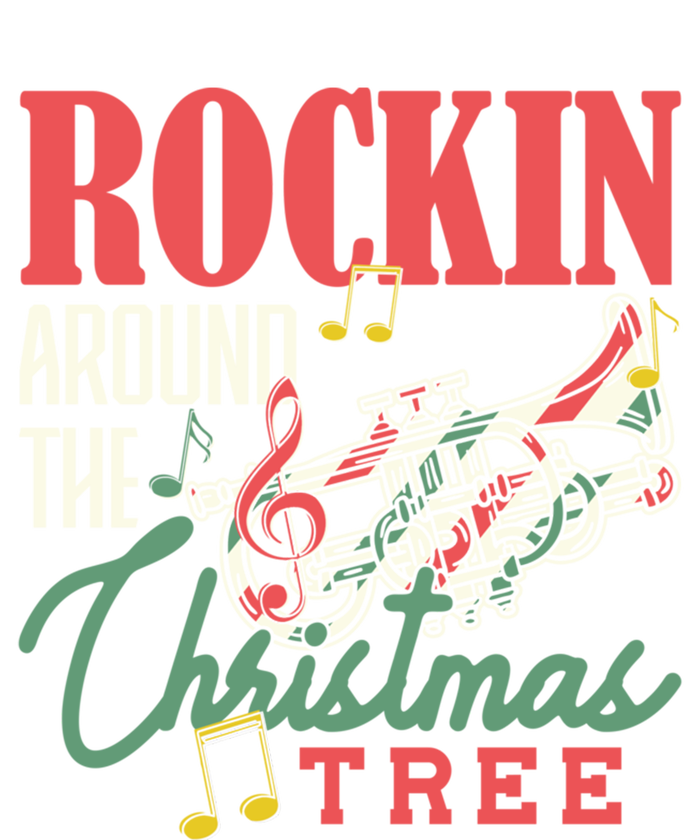 Rockin Around The Christmas Tree Trumpet Pyjamas Gift Women's T-Shirt