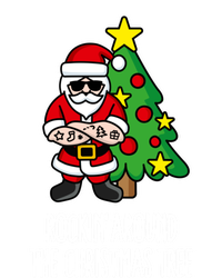 Rockin Around The Christmas Tree Santa Claus Hipster Barber Gift Toddler T-Shirt