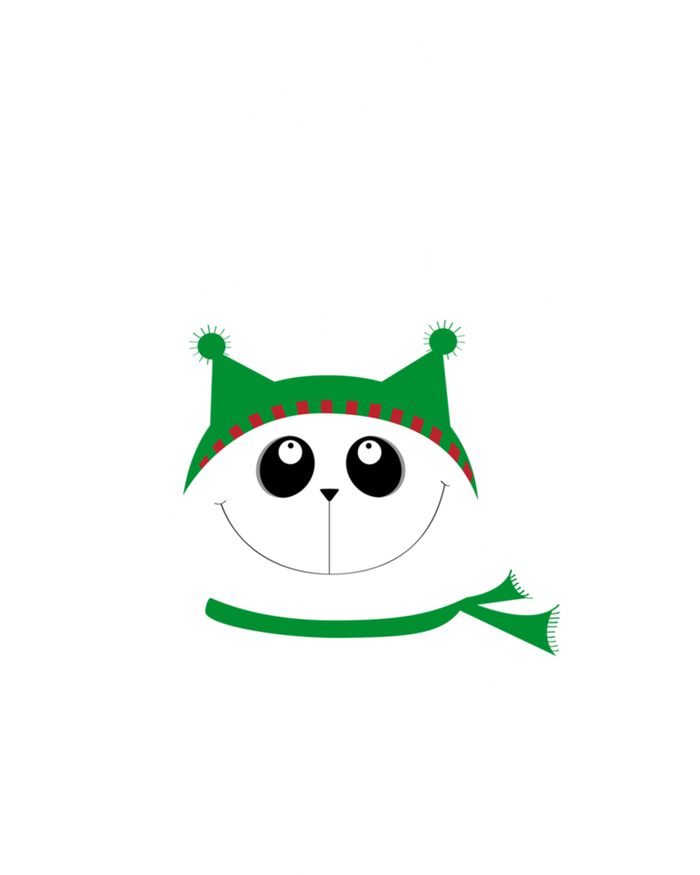 Miracles Are Everywhere Cute Xmas Cat Design Christmas Gift T-Shirt