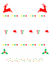 Most Likely To Spread Christmas Cheers Family Christmas Gift Mesh Reversible Basketball Jersey Tank