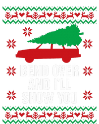 Bend Over and I'll Show You Christmas Couple Matching Family  T-Shirt