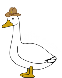 Silly Goose Cow Hat Funny Christmas Cute Gift T-Shirt