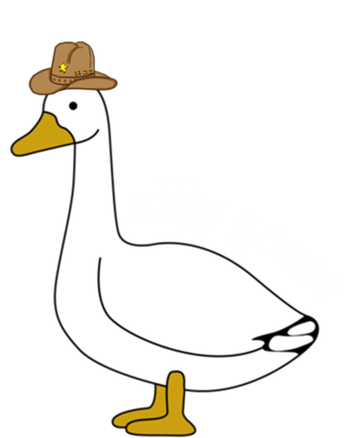 Silly Goose Cow Hat Funny Christmas Cute Gift T-Shirt