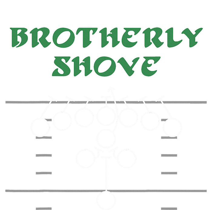 Brotherly Shove Football Mom Funny Football Fan Vintage  T-Shirt