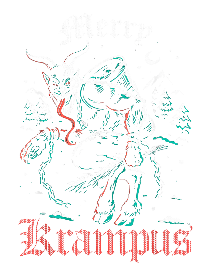 Merry Krampus Christmas Xmas Horror Ugly Sweater Evil Pajama  T-Shirt