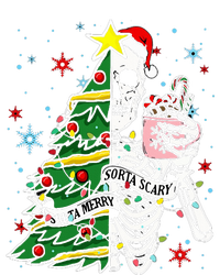 Sorta Merry Sorta Scary Skeleton Xmas Tree Christmas Funny  Hoodie