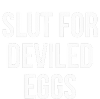 Slut For Deviled Eggs  Funny Gag Gift  Sustainable Beanie