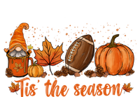 Tis The Season Pumpkin Leaf Latte Fall Thanksgiving Football Gift Long Sleeve Shirt