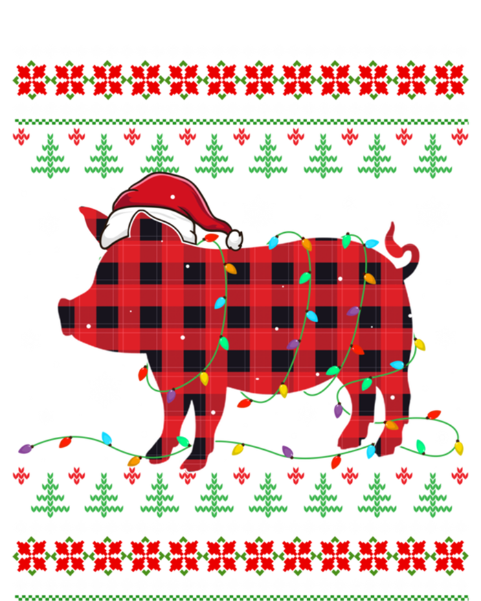 Ugly Christmas Sweater Pig Lover Xmas Lights Santa Meaningful Gift Tie Dye Hoodie