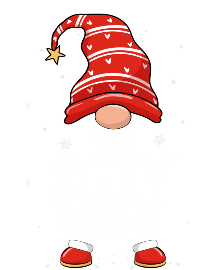 Silly Gnome Xmas Family Matching Funny Christmas Gnomes Cool Gift Women's Racerback Tank