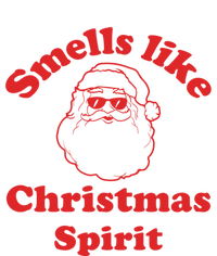 Smells Like Christmas Spirit Funny Santa Claus Face Gift T-Shirt