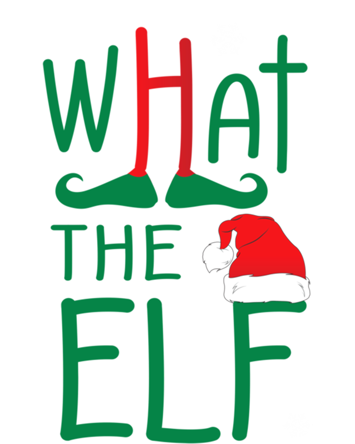 What The Elf Funny Ugly Christmas Xmas Gift Short Acrylic Beanie