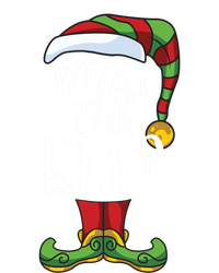 What The Elf? Family Matching Christmas Group Gift Pajama Gift Women's V-Neck T-Shirt