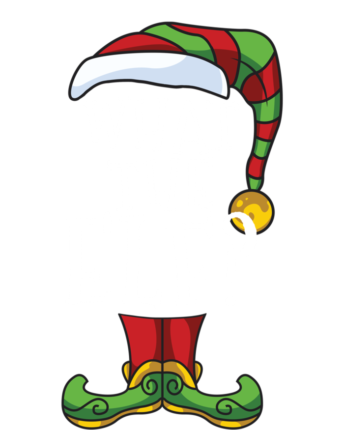 What The Elf? Family Matching Christmas Group Gift Pajama Gift Women's V-Neck T-Shirt