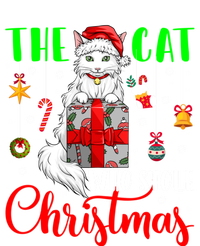 The Cat Who Stole Christmas Funny Christmas Santa Cat Lover Meaningful Gift Tank Top