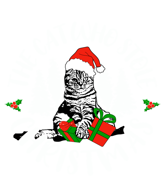 The Cat Who Stole Christmas Gift Short Acrylic Beanie