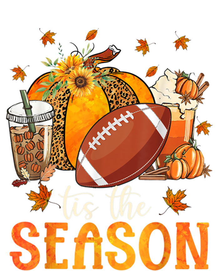 Tis The Season Football And Pumpkin Season Fall Vibes Gift T-Shirt