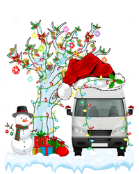 Camper Van Xmas Tree Lighting Santa Hat Camper Van Christmas Gift T-Shirt