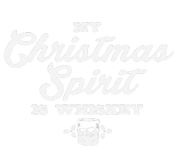 Funny My Christmas Spirit Is Whiskey Toddler Zip Fleece Hoodie