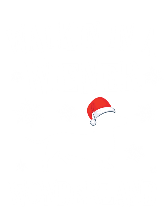 Dachshund Christmas Funny Doxie Wiener Wonderland Holiday Cool Gift T-Shirt