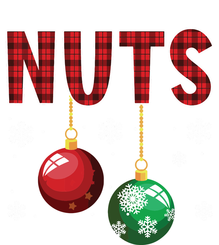 Chest Nuts Matching Chestnuts Funny Christmas Couples Nuts Long Sleeve Pajama Set