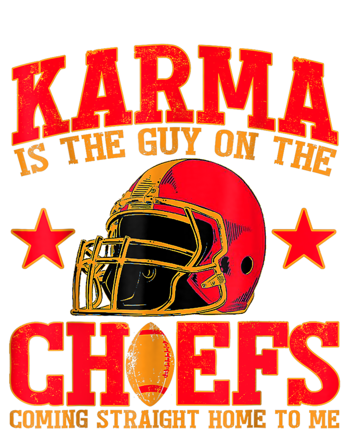 Karma Is The Guy On The Chief Trendy Women's Pullover Hoodie