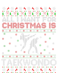 All I Want For Christmas Is Ugly Taekwondo Christmas Valucap Bio-Washed Visor