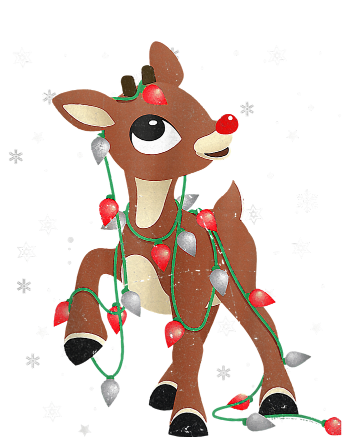 Rudolph The Red Nose Reindeer For and Christmas Fan Toddler Long Sleeve Shirt