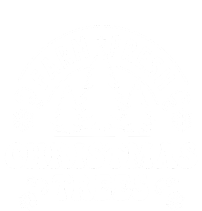 Christmas Farm Fresh Trees Retro Farmer Sustainable Beanie