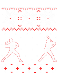 Baseball Pitcher And Batter Outdoor Game Ugly Christmas Gift Sweatshirt