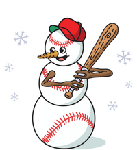 Baseball Snow Player Funny Christmas Batter Pitcher Funny Gift Long Sleeve Shirt