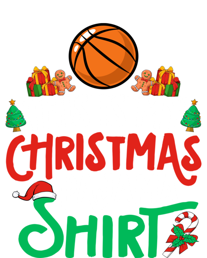 Basketball Christmas Pajama Gift Basketball Xmas Party Gift T-Shirt