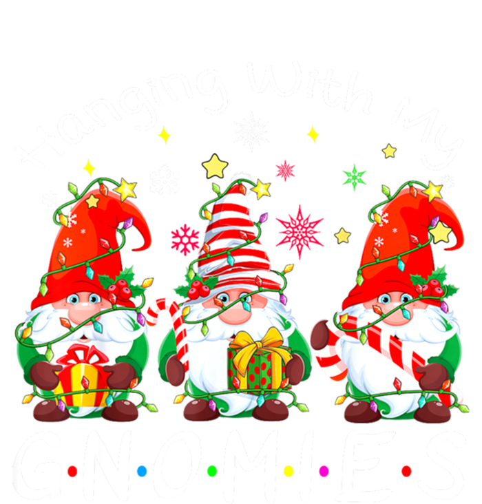 Christmas Hanging With My Gnomies Family Matching Gnome Gift Toddler Hoodie