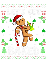 Let's Get Baked Gingerbread Man Weed Funny Christmas Cookie  Tie Dye Hoodie