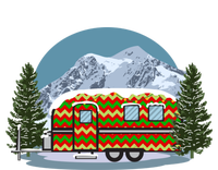 Christmas Retro Vintage Vacation Rv Camp Camper Funny Xmas Funny Gift T-Shirt