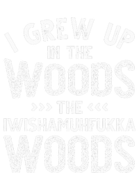 I Grew Up In The Woods The Iwishamuhfukka Woods  Softstyle Adult Sport Polo