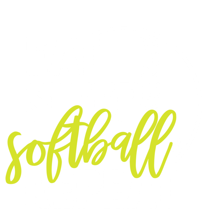 East Sleep Softball Repeagift Funny Gift Teen Great Gift T-Shirt