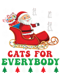 Cats For Everybody Funny Christmas Santa Cat Lovers Great Gift T-Shirt