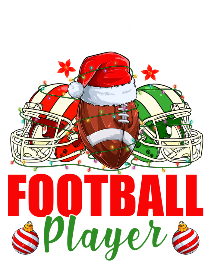 Funny SantaS Favorite Football Player Christmas Lights Xmas Gift Full Zip Hoodie