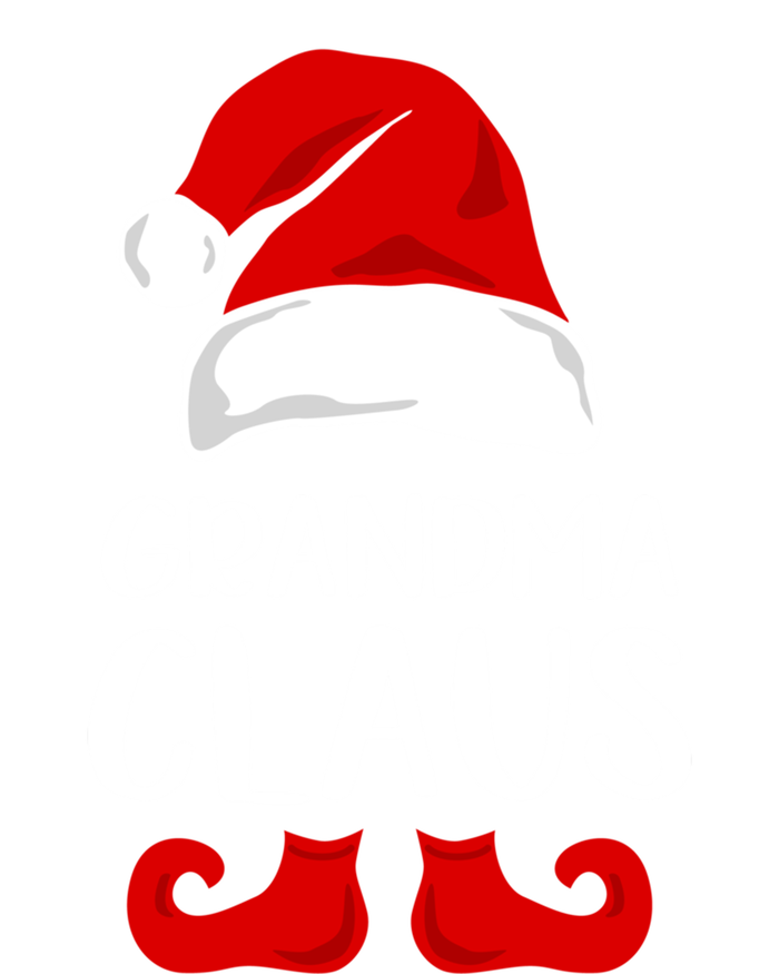 Grandma Claus Funny Grandma Santa Claus Red Christmas Hat Funny Gift Full Zip Hoodie