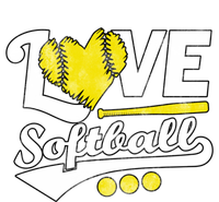 Love Softball For Teen And Cute Softball Lovers Gift Hoodie