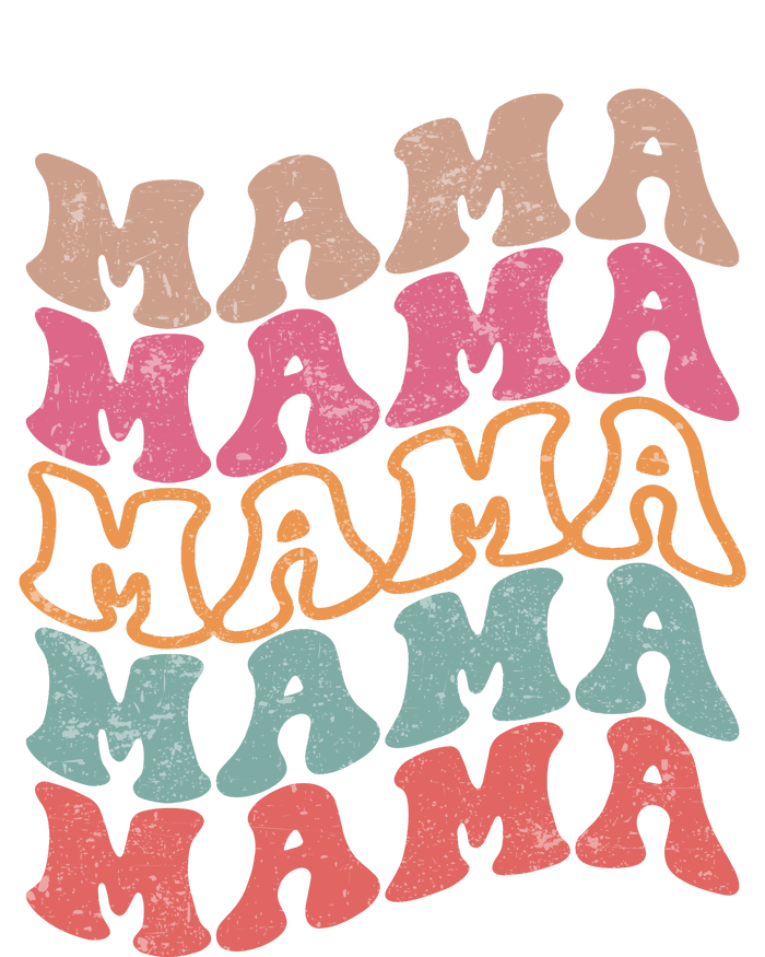 Mama Vintage Retro Groovy For MotherS Day T-Shirt