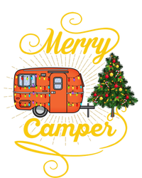 Merry Camper And Christmas Camping Lovers Gift Bumper Sticker